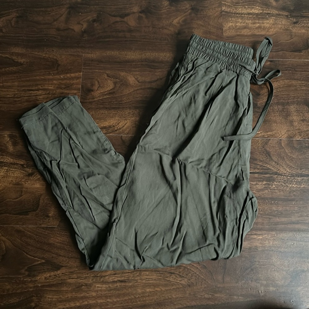 High waist flowy pants